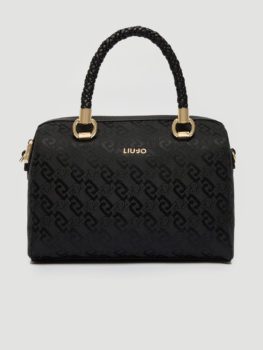 Černá dámská vzorovaná malá kabelka Liu Jo