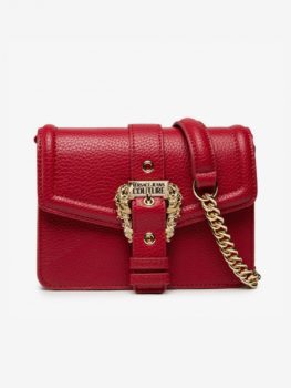 Červená dámská malá crossbody kabelka Versace Jeans Couture