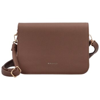 Dámská crossbody kabelka béžovo/hnědá - MaxFly Abigail