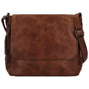 Dámská crossbody kabelka coffee - Firenze Ceryss