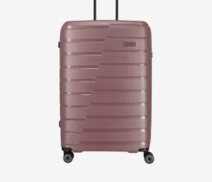 Růžový cestovní kufr Travelite Air Base L