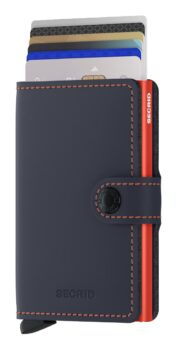 Secrid Miniwallet Matte Nightblue & Orange