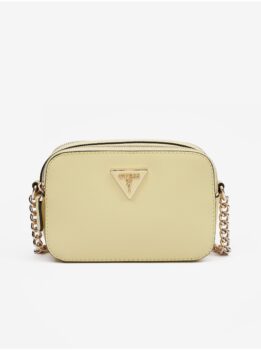 Světle žlutá dámská crossbody kabelka Guess Noelle